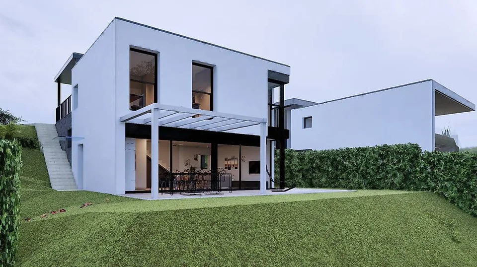Einfamilienhaus zum Bau, Baugenehmigung erteilt!