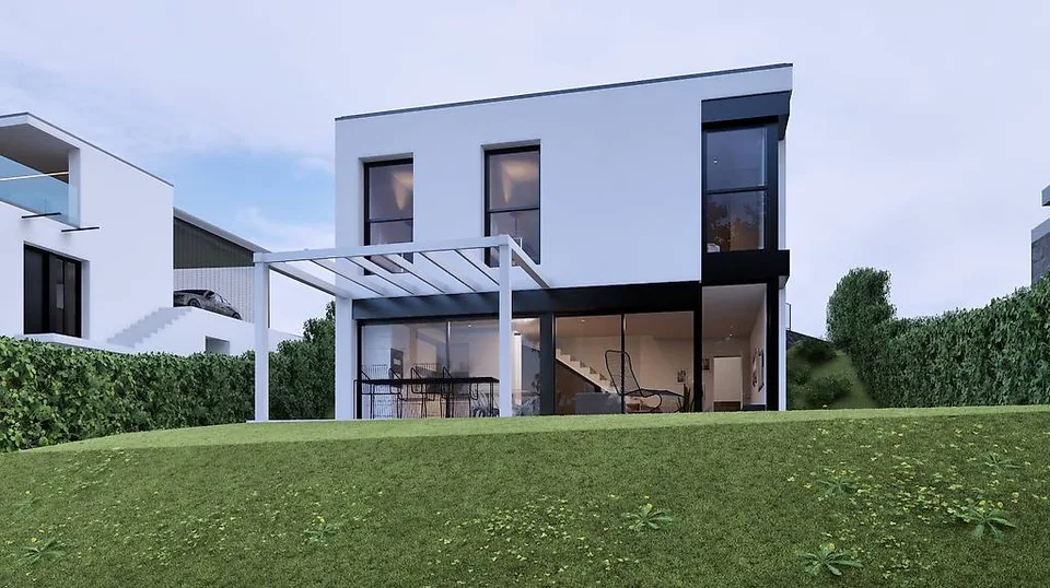 Einfamilienhaus zum Bau, Baugenehmigung erteilt!