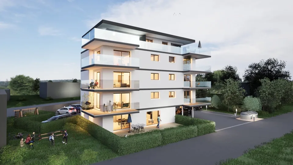 Charmant 3,5 pièces neuf avec grand balcon de 14m2 à Saxon !