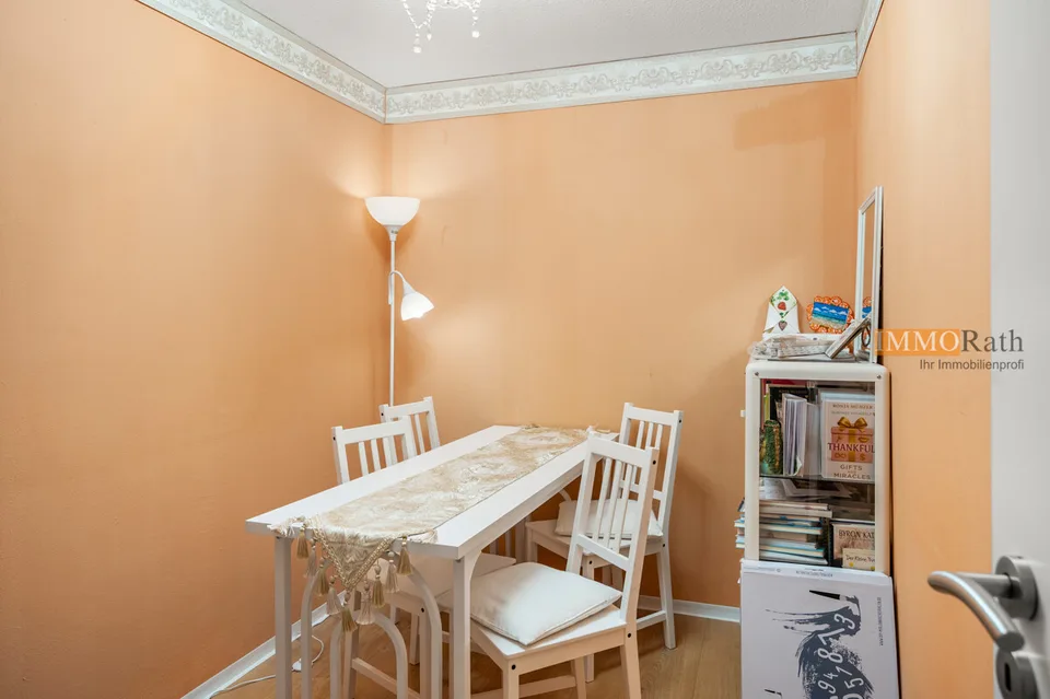 IMMORath.de - Gepflegte 3,5-Zimmer-Wohnung mit Garten und moderner Hei – Foto 6 von 13