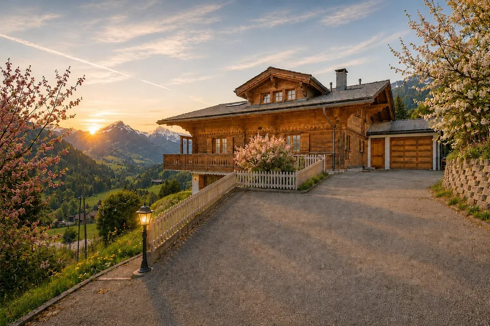 Exklusives Chalet in sonniger Aussichtslage im Herzen des Pays-d’Enhaut