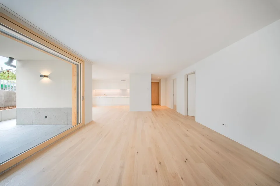 Casa Dado - appartement de jardin moderne-alpin (premier occupant)
