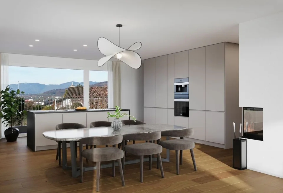 Appartamento attico di lusso 3,5 locali in posizione privilegiata!