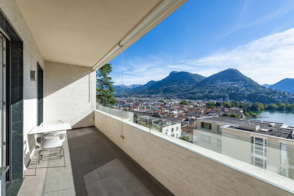 Duplex panoramico nel centro di Lugano | Residenza Domus Pax