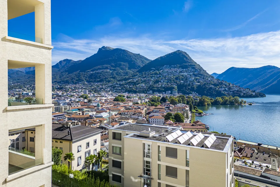 Duplex panoramico nel centro di Lugano | Residenza Domus Pax