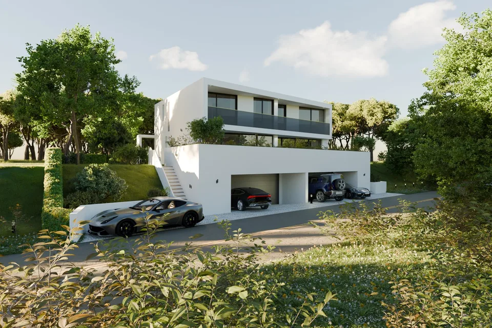 Moderne Design-Villa "Residenza LUNA" in Gravesano