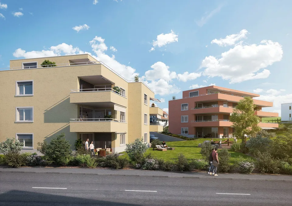 Tiefgaragenparkplatz, Überbauung Sunnehof Lömmenschwil