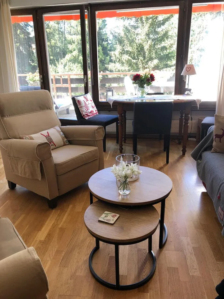 Appartement 2.5 pièces & parking en plein centre de Crans-Montana