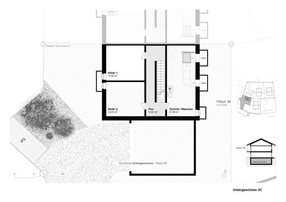 5.5-Zimmer-Doppeleinfamilienhaus als hochwertiger Erstwohnsitz (3C) in Davos Wiesen – Foto 14 von 15