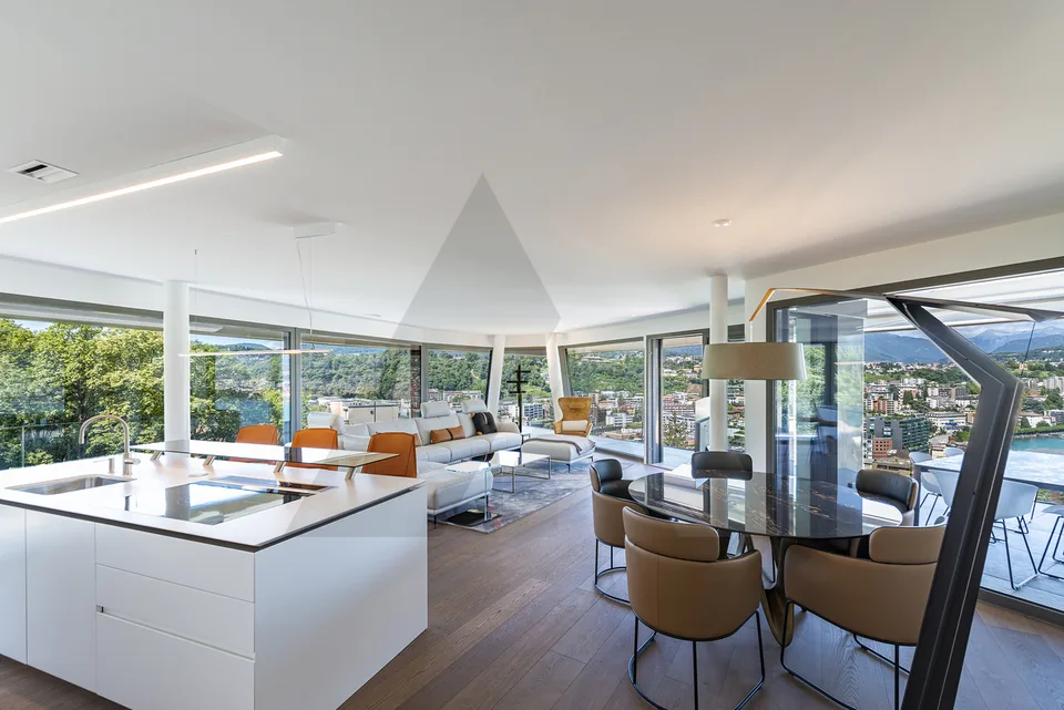 APPARTAMENTO VISTA LAGO IN UN MODERNO COMPLESSO RESIDENZIALE