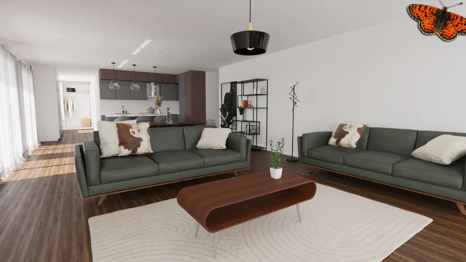 Magnifique 4½ pièces en rez-de-jardin avec terrasse de 44 m²
