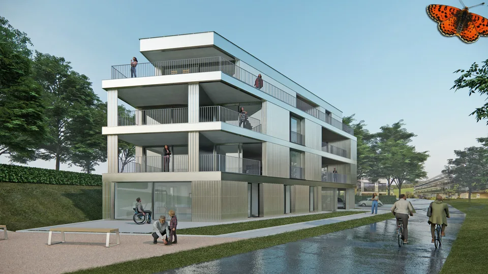 Magnifique 4½ pièces en rez-de-jardin avec terrasse de 44 m²