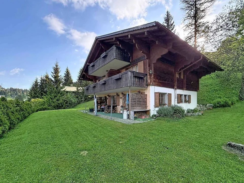 Grand chalet de 3 appartements avec vue panoramique