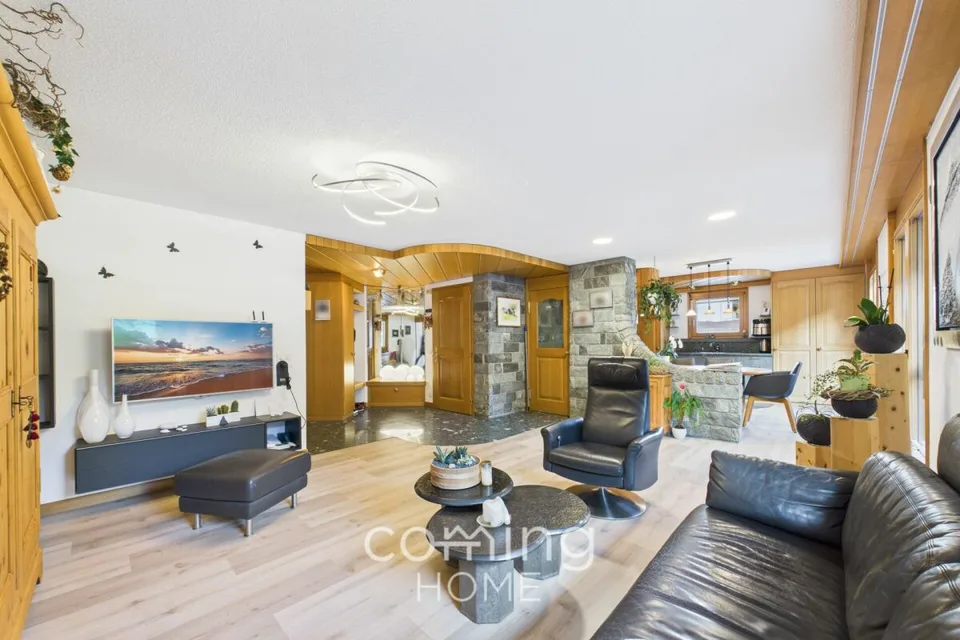 Moderne, lumineux et disponible immédiatement - appartement de 4,5 pièces au coeur de Turtmann