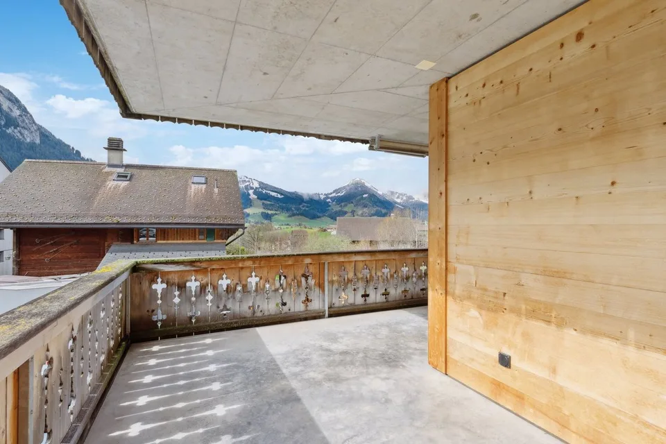 Delizioso appartamento a Château-d'OEx, con buon rendimento locativo