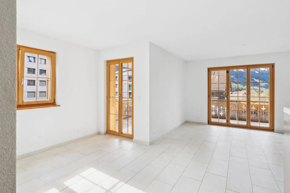 Delizioso appartamento a Château-d'OEx, con buon rendimento locativo