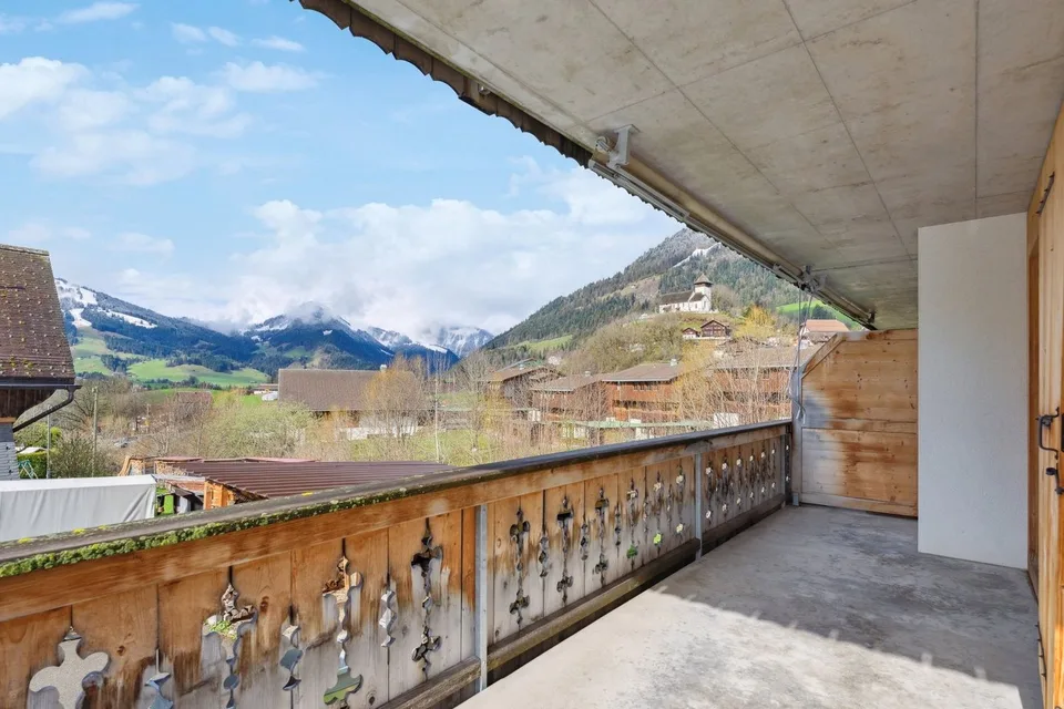 Delizioso appartamento a Château-d'OEx, con buon rendimento locativo