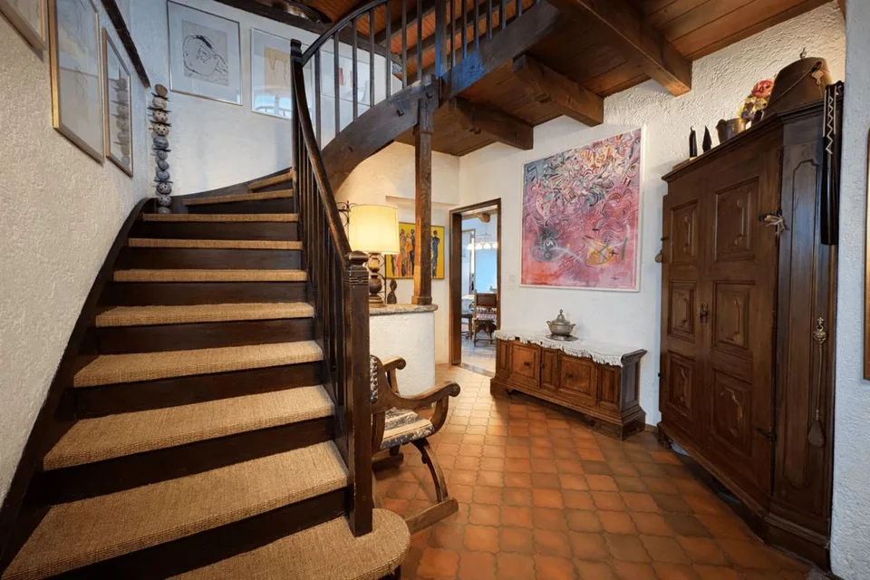 Breganzona: authentique maison tessinoise d’époque avec vue sur les vallées – photo 7 sur 12