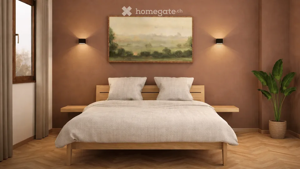Modern 4.5 room holiday apartment with sauna, large terrace and resort access in Bürchen