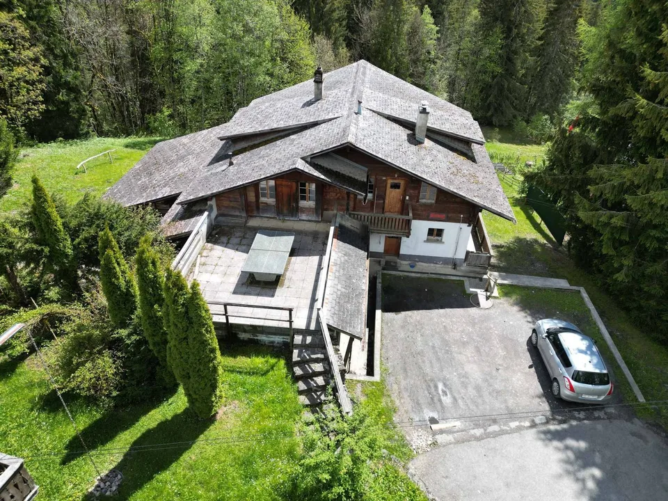 Echtes Bergchalet mit großer Kapazität