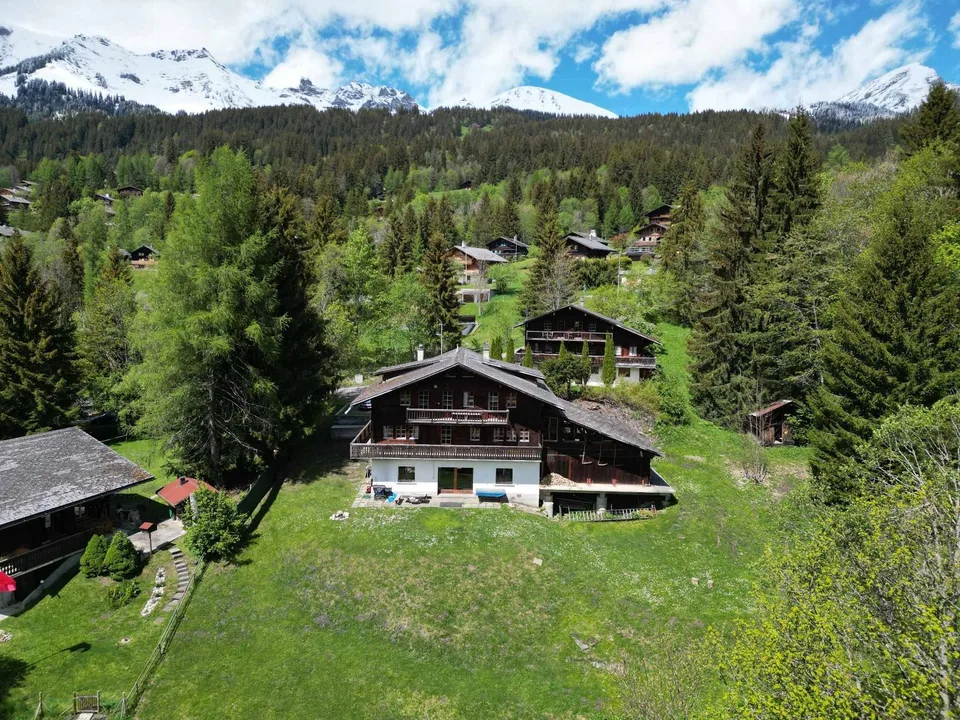 Authentique chalet de montagne avec vaste capacité d'hébergement