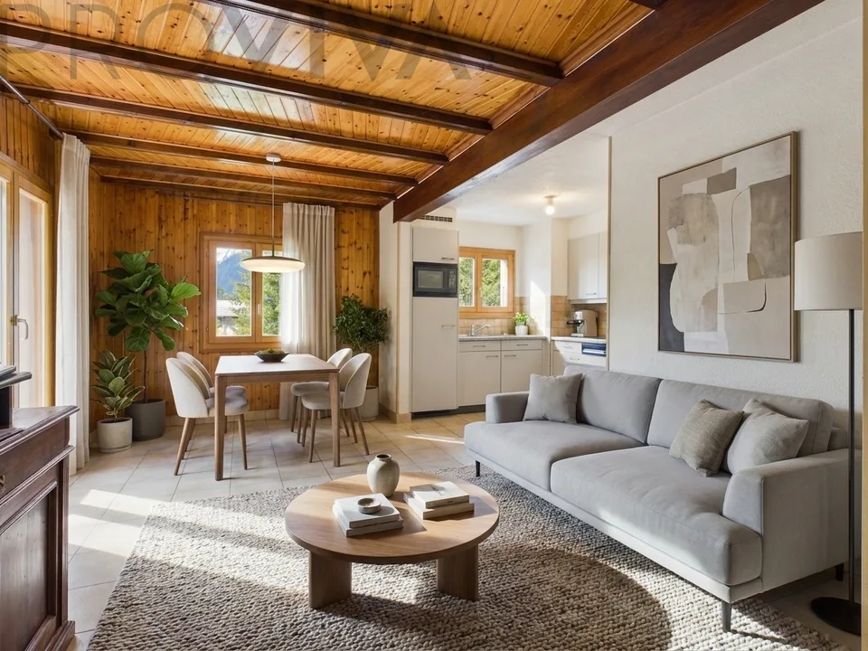 Alpines Wohnglück - Chalet mit Wellness-Oase und Bergblick
