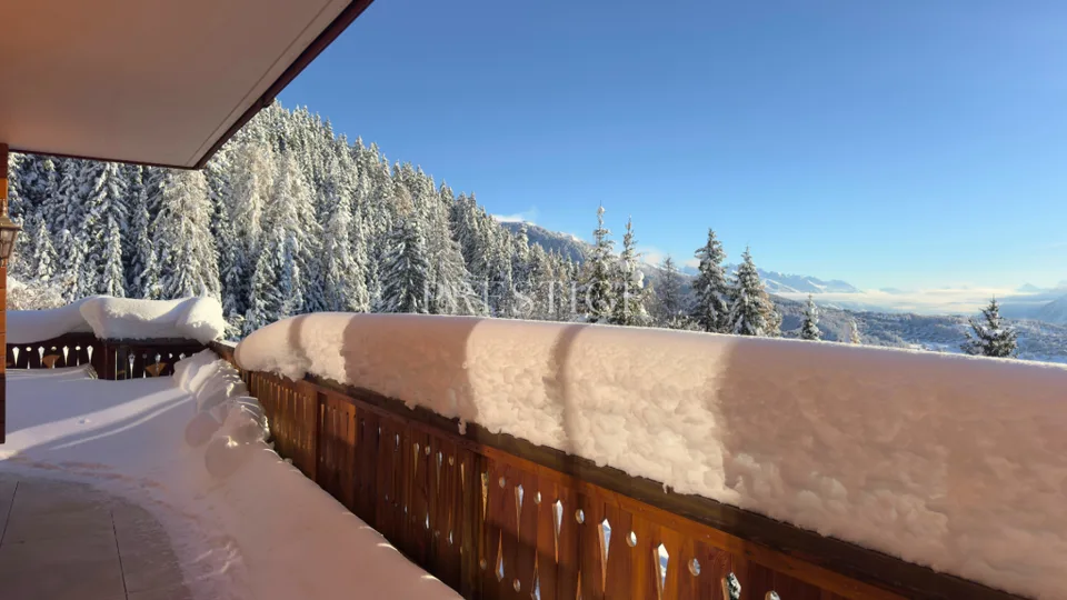 Chalet familiare di alto standing ad Anzère - Discrezione, lusso, spa & ascensore