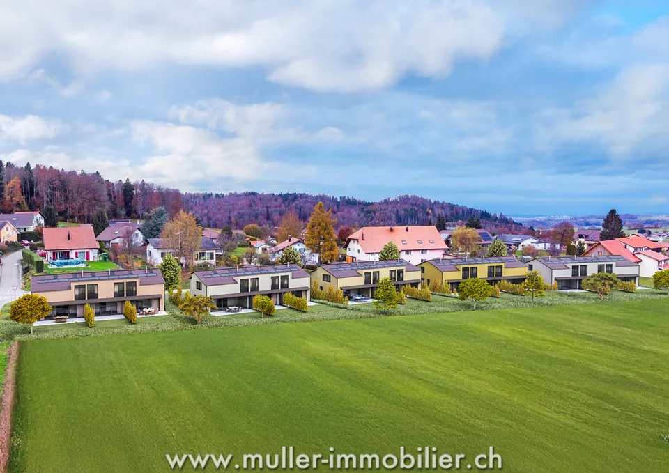 5 Zimmer Reihenfamilienhaus in Le Mouret – Foto 10 von 13