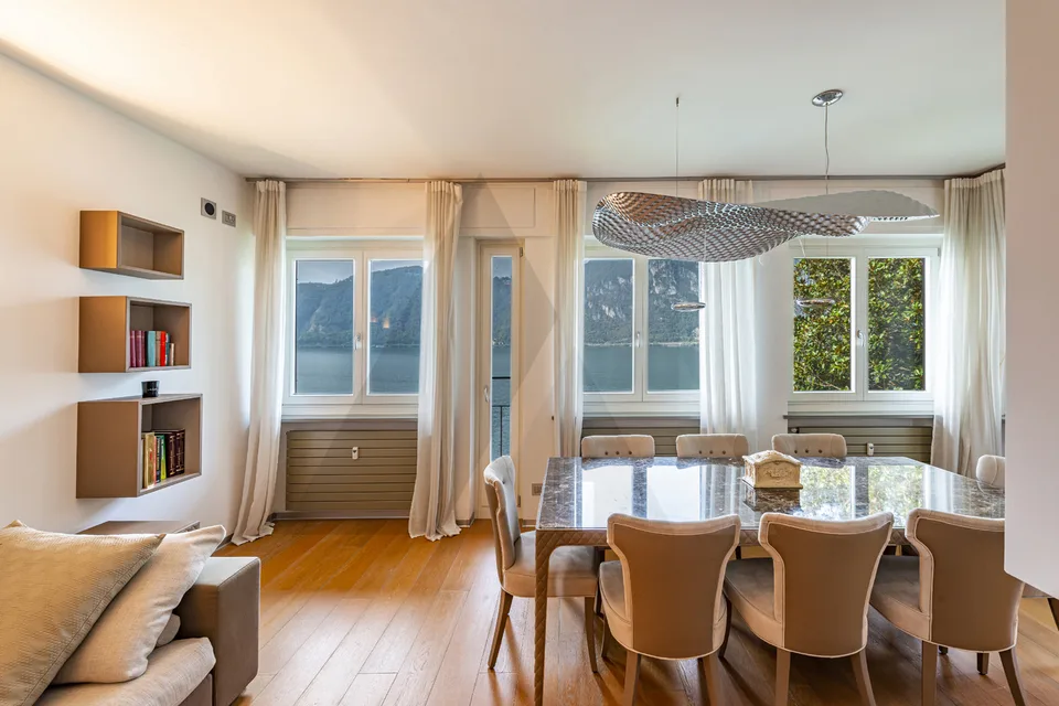 PRESTIGIOSO APPARTAMENTO VISTA LAGO - CAMPIONE D'ITALIA