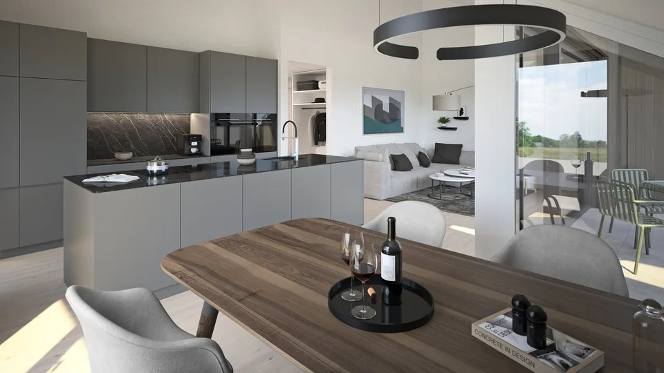 HIGHLIIGHT; - 3.5 Zimmer-Dachgeschosswohnungen in Arch ...