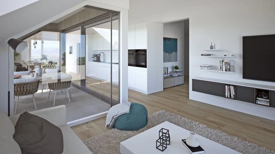 HIGHLIGHT; - Appartamenti mansardati di 3,5 locali ad Arch