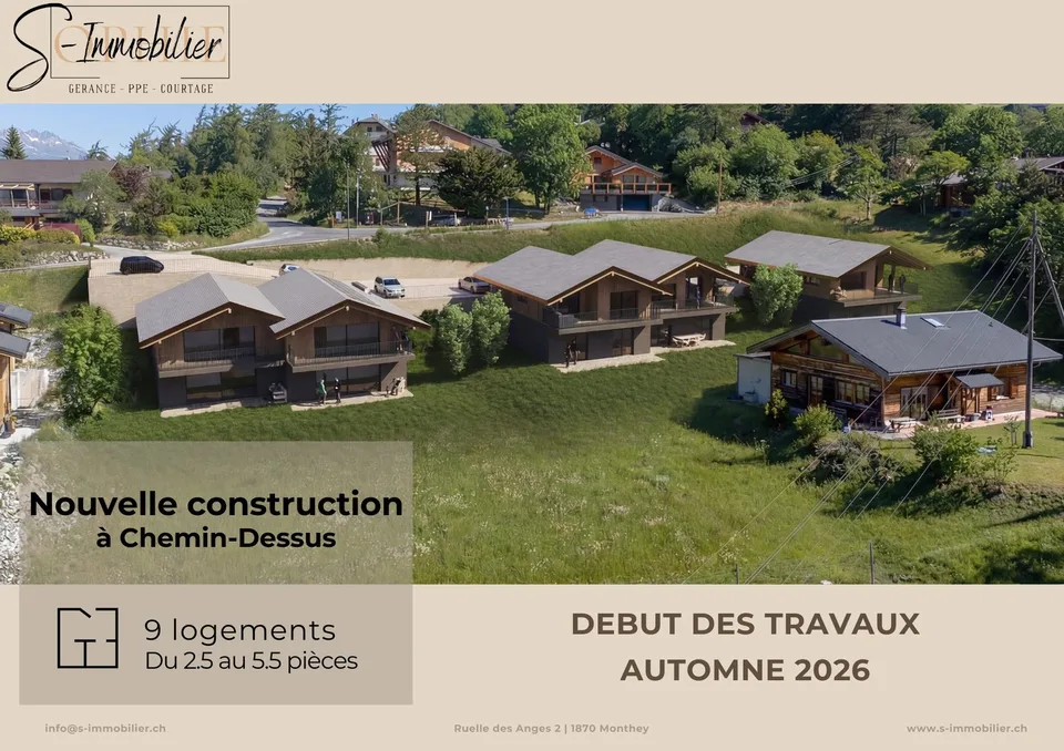 Nouvelle construction à Chemin-Dessus - Lot B01