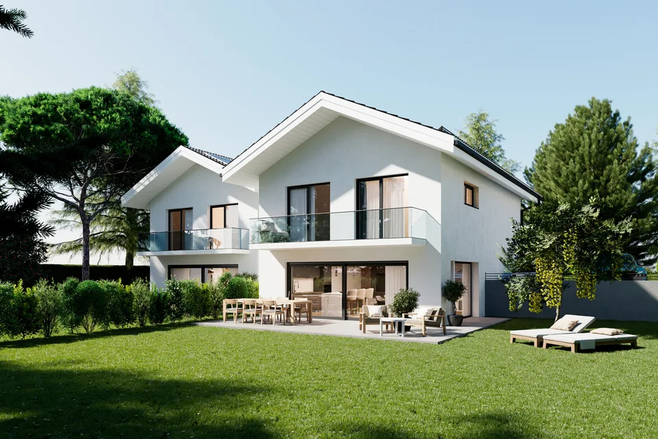 Villas familiales avec grand jardin