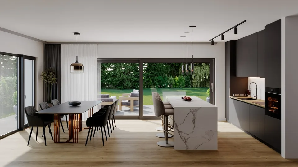 Villas familiales avec grand jardin