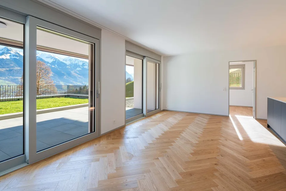 Bezugsbereite Neubau-Gartenwohnung am Sonnenhang