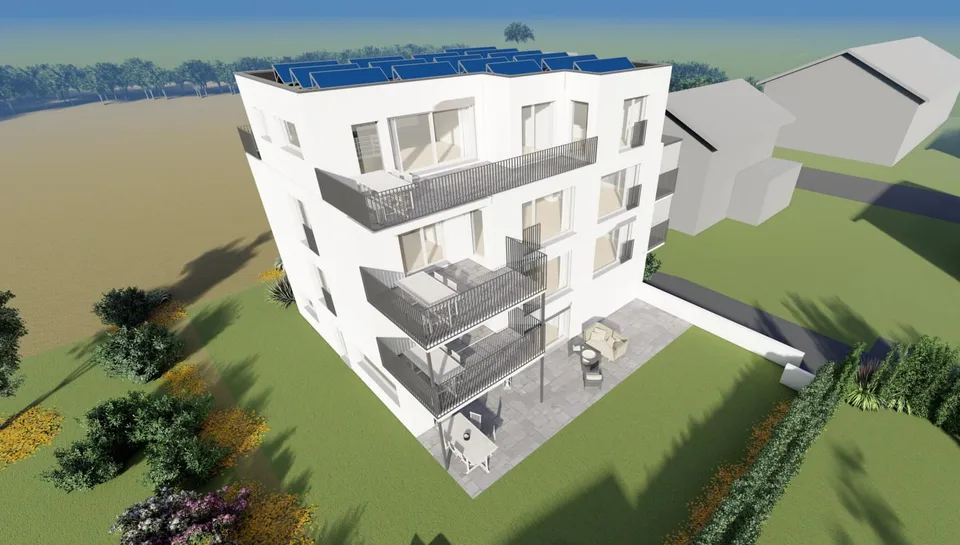 Appartement en attique 3.5 pièces, 44.6 m² de terrasse, Wiesendangen (ZH) - Neubau