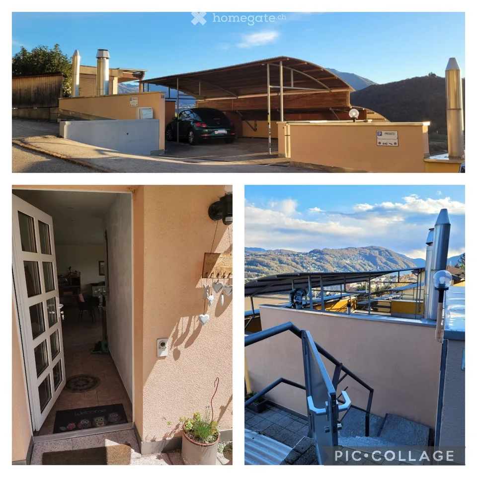 Agno - Villa panoramica con vista lago / Villa mit Seeblick – Foto 33 von 35