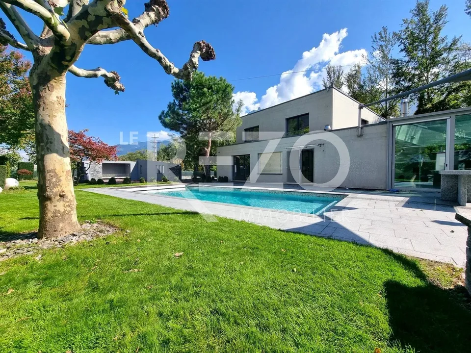 Architekturvilla mit Swimmingpool und Sauna - Vollständig – Foto 6 von 19
