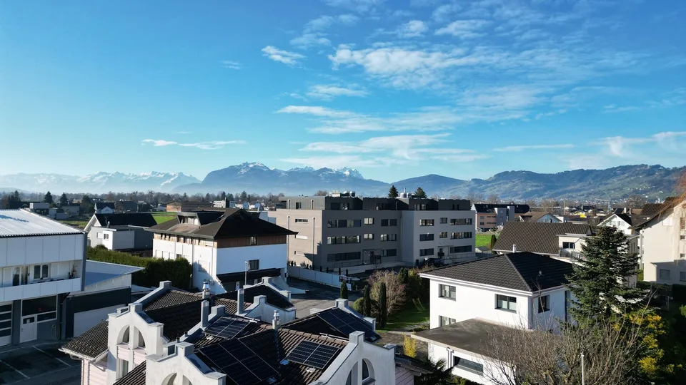 Terrazza sul tetto, balcone e 4,5 camere con vista panoramica