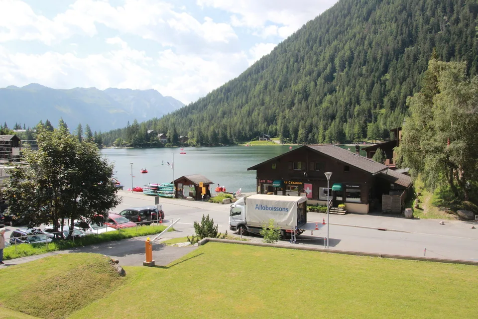 Luxurious furnished apartment for sale in Champex-Lac.