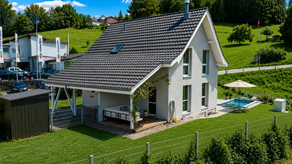 NATUR, RUHE & LEBENSQUALITÄT - BIJOU MIT POOL