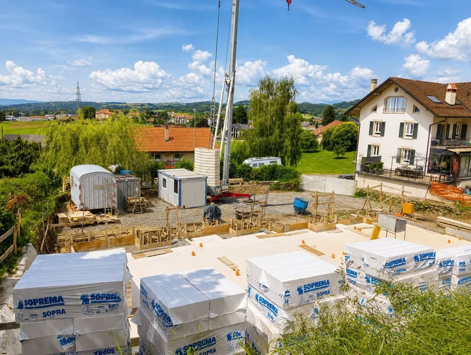 A Bossonnens, ultima villa tra 4 unità moderne e luminose