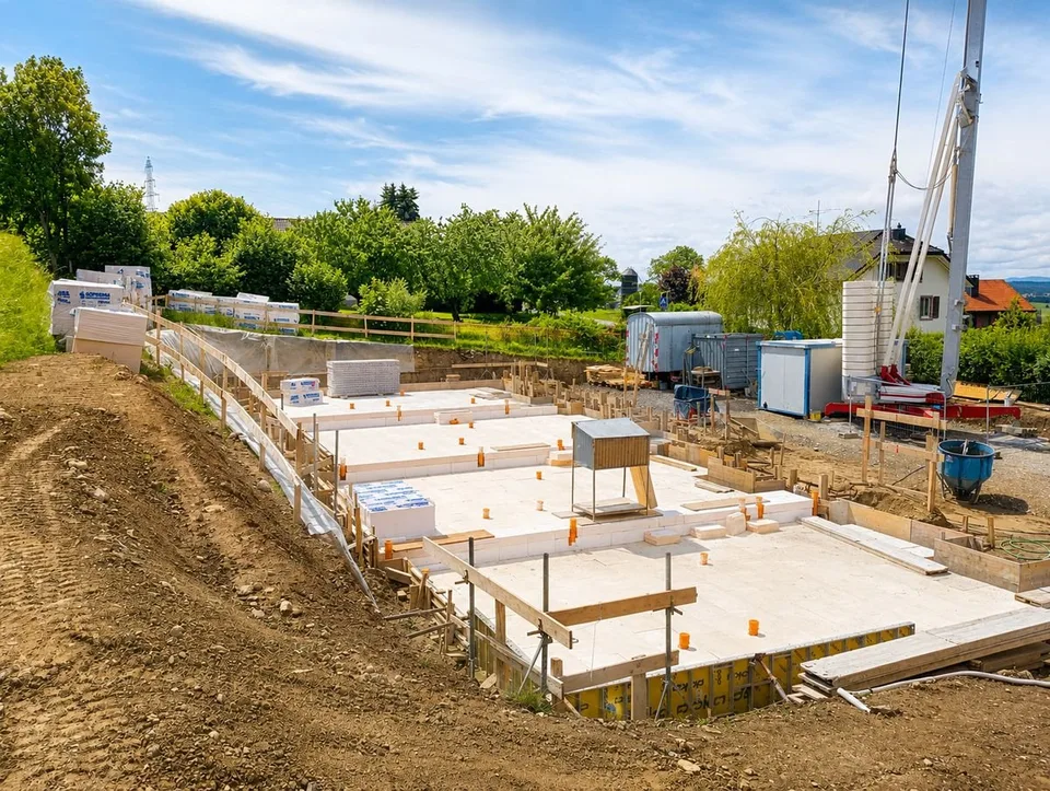 À Bossonnens, dernière villa parmis 4 unités modernes et lumineuses