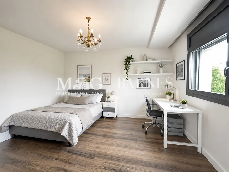 Mendrisio, Stabio: Grande casa unifamiliare con giardino e piscina – foto 12 di 13