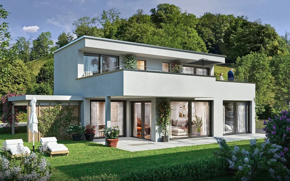 Modernes 4.5-Zimmer-Einfamilienhaus in Zullwil mit Panorama