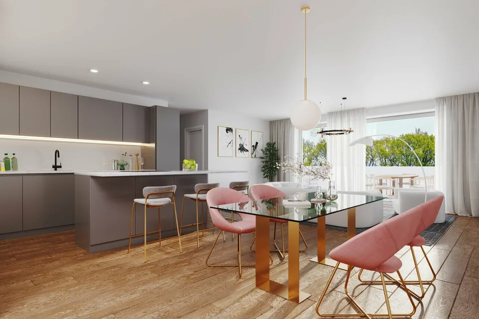 Appartement en terrasse de 5.5 pièces de 156.10 m2