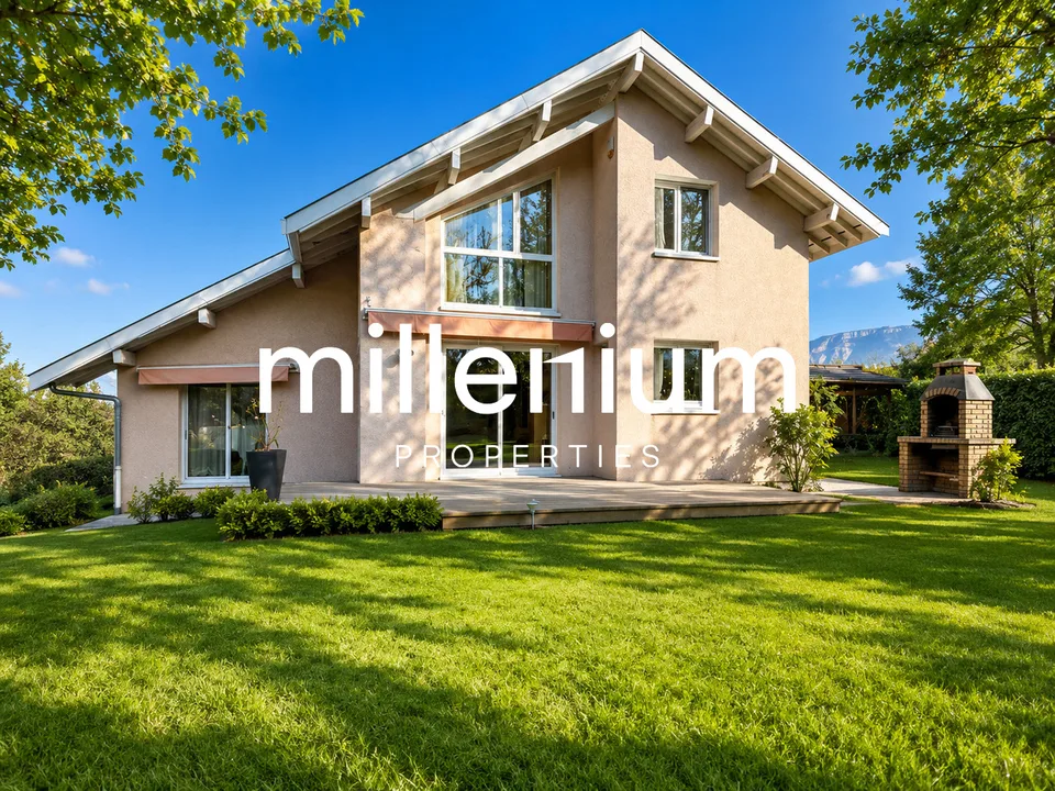 En Exclusivité : Maison Familiale avec grand jardin à Neydens (FRANCE)