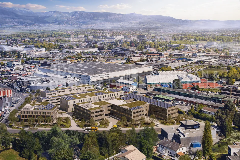 Quarz'Hub - Bâtiment industriel et artisanal à louer à Vernier