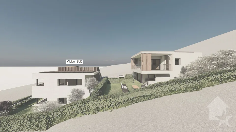 Villa di design con 4,5 stanze da costruire sulle alture di Conthey