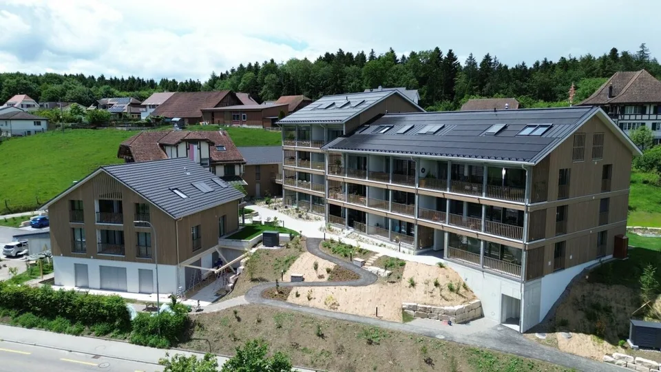 Vermietete 3.5-Zimmer Neubauwohnung mit Naturblick in Vordemwald